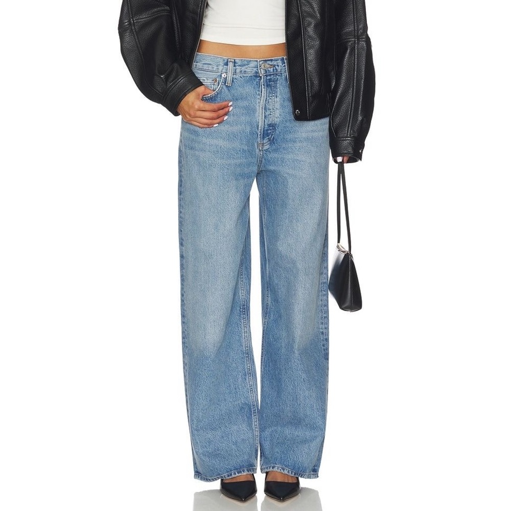 Agolde Low Slung Baggy in Libertine